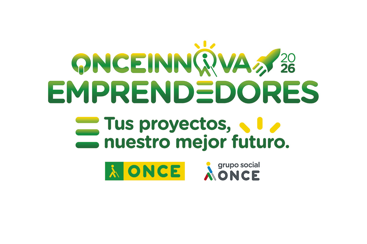 Cartel de ONCE Innova Emprendedores 2026