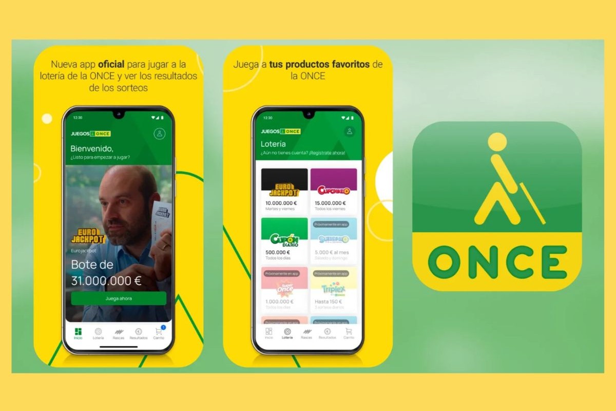 App oficial para jugar a la loteria de la ONCE