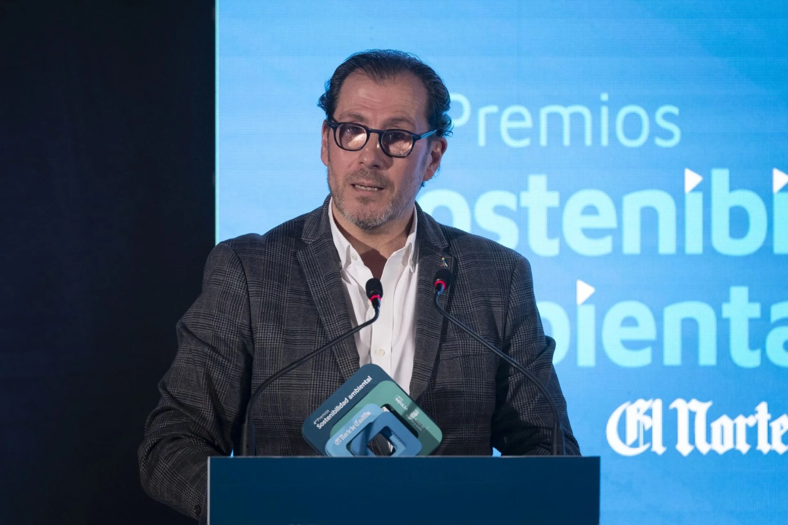 Retrato de Ismael Pérez Blanco, delegado de ONCE Castilla y León