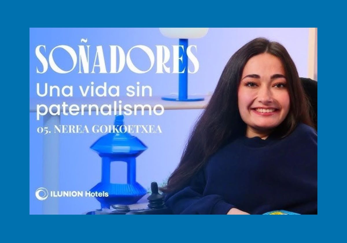 Nerea Goikoetxea en un fotograma de la campaña Soñadores Nerea Goikoetxea en un fotograma de la campaña Soñadores